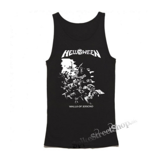 HELLOWEEN - Walls Of Jericho - Mens Vest Tank Top - čierne