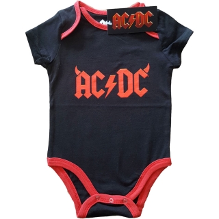 AC/DC - Horns - čierne detské body