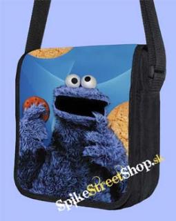 COOKIE MONSTER - Blue - taška menšia