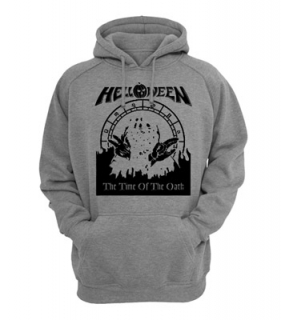 HELLOWEEN - Time Of The Oath - šedá pánska mikina