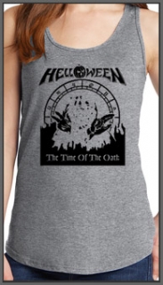 HELLOWEEN - Time Of The Oath - Ladies Vest Top - šedé