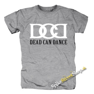 DEAD CAN DANCE - Logo Sign White Black - sivé detské tričko