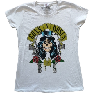 GUNS N ROSES - Slash '85 - biele dámske tričko