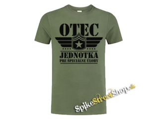 OTEC - Jednotka pre špeciálne úlohy - khaki pánske tričko