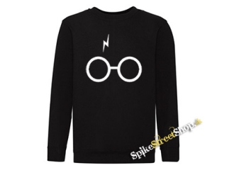 HARRY POTTER - Glasses Crest - mikina bez kapuce