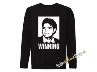 CHARLIE SHEEN - Winning - mikina bez kapuce