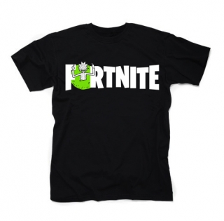 FORTNITE - Rick Sanchez Logo - pánske tričko