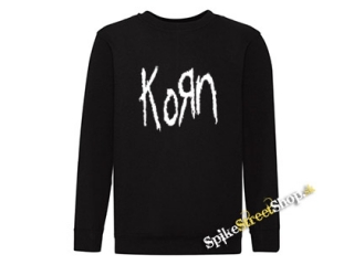 KORN - Original Logo - mikina bez kapuce