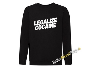 LEGALIZE COCAINE - mikina bez kapuce