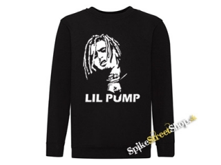 LIL PUMP - Portrait & Logo - mikina bez kapuce