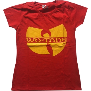 WU-TANG CLAN - Logo - červené dámske tričko