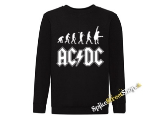 AC/DC - Hardrock Evolution - čierna detská mikina bez kapuce