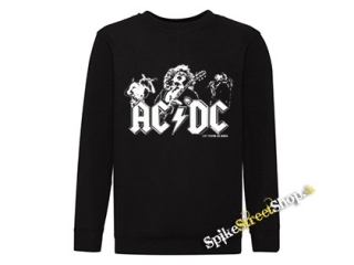 AC/DC - Let There Be Rock - čierna detská mikina bez kapuce