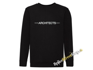 ARCHITECTS - Logo - čierna detská mikina bez kapuce
