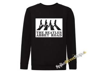BEATLES - Abbey Roads Silhouette - čierna detská mikina bez kapuce