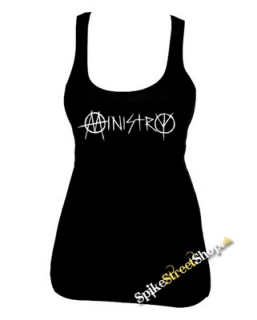 MINISTRY - Logo - Ladies Vest Top