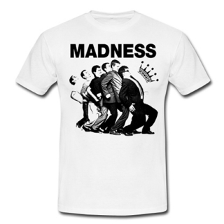 MADNESS - Vintage Band Poster - biele detské tričko