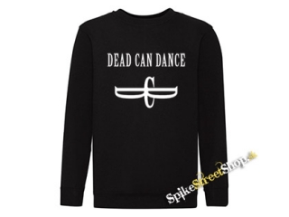 DEAD CAN DANCE - Logo Crest - čierna detská mikina bez kapuce