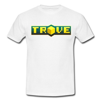 TROVE - Logo Game - biele pánske tričko