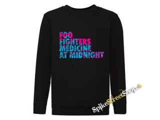 FOO FIGHTERS - Medicine At Midnight - čierna detská mikina bez kapuce
