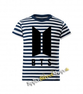 BTS - BANGTAN BOYS - Logo - námornícke chlapčenské tričko