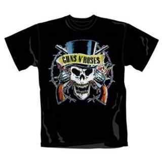 GUNS N ROSES - Skull - Appetite For Destruction - čierne pánske tričko