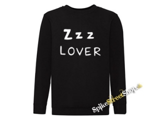 LIL XAN - ZZZ Lover - čierna detská mikina bez kapuce