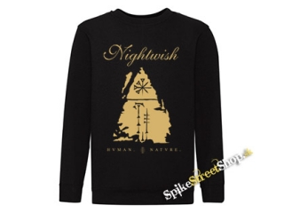 NIGHTWISH - Human-Nature - Motive 2 - čierna detská mikina bez kapuce