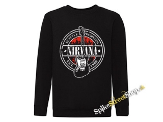 NIRVANA - Since 1988 - čierna detská mikina bez kapuce