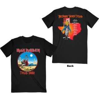 IRON MAIDEN - The Beast Tames Texas - čierne pánske tričko