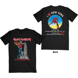 IRON MAIDEN - The Beast In New York - čierne pánske tričko