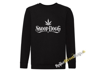 SNOOP DOGG - Logo Mary Jane - čierna detská mikina bez kapuce