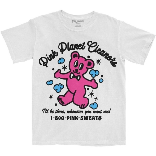 PINK SWEATS - Pink Cleaners - biele pánske tričko
