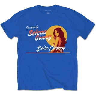 SELENA GOMEZ - Mural - modré pánske tričko