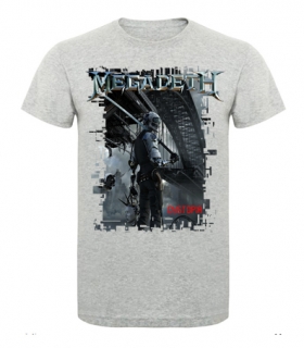 MEGADETH - Dystopia - šedé pánske tričko