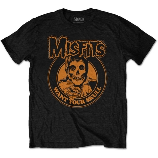 MISFITS - Want Your Skull - čierne pánske tričko