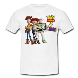 TOY STORY - Príbeh hračiek 2 - biele pánske tričko