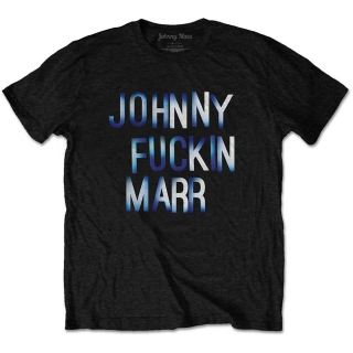 JOHNNY MARR - JFM - čierne pánske tričko