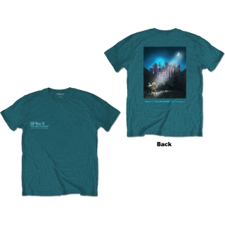 LIL NAS X - Album - modré pánske tričko
