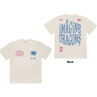 IMAGINE DRAGONS - Lyrics - pieskové pánske tričko