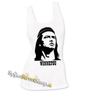 WINNETOU - Ladies Vest Top - biele