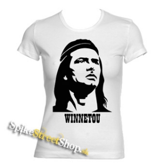WINNETOU - biele dámske tričko