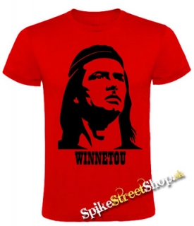 WINNETOU - červené pánske tričko