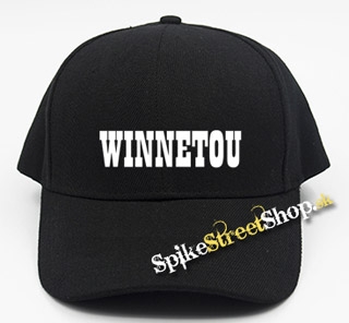 WINNETOU - Logo - čierna šiltovka (-30%=AKCIA)