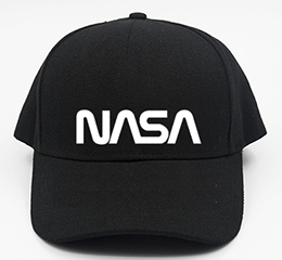 NASA - Logo - čierna šiltovka (-30%=AKCIA)
