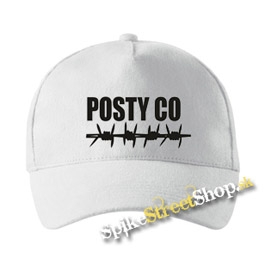 POST MALONE - Posty CO - biela šiltovka (-30%=AKCIA)