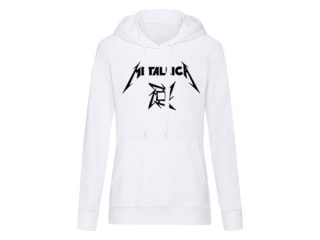 METALLICA - Ninja Logo - biela dámska mikina