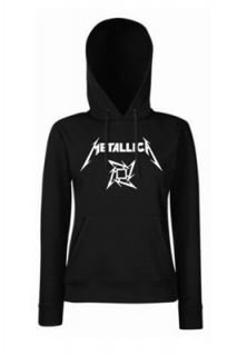 METALLICA - Ninja Logo - čierna dámska mikina