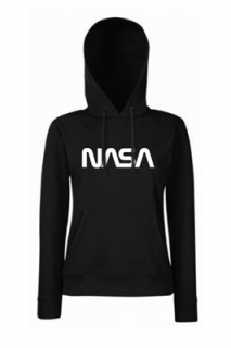 NASA - Logo - čierna dámska mikina