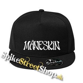 MANESKIN - Logo 2021 - čierna šiltovka model "Snapback"